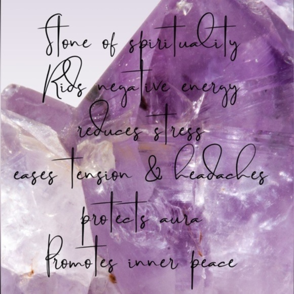 Amethyst bracelet - Picture 5 of 7